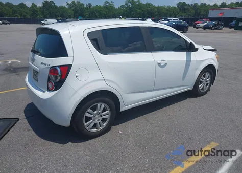 2015 Chevrolet Sonic Lt Auto из США, поврежденный, VIN 1G1JC6SH7F4202782